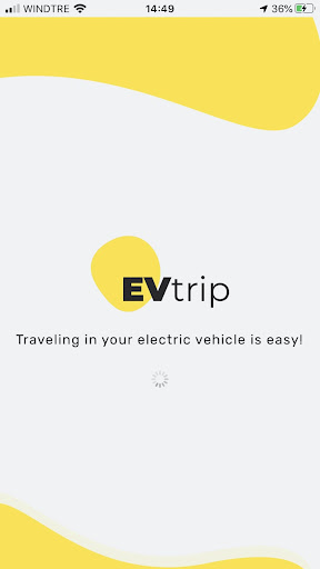 Android application EVtrip screenshort
