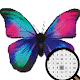 Butterfly Color Number Pixel