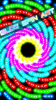 screenshot of Glow Spin Art