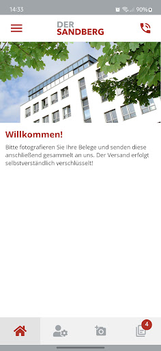 Android application Der Sandberg Steuerberater screenshort