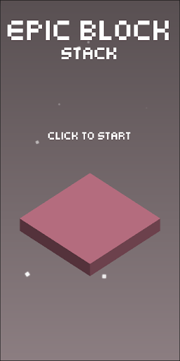 Android application Epic Block Stack screenshort