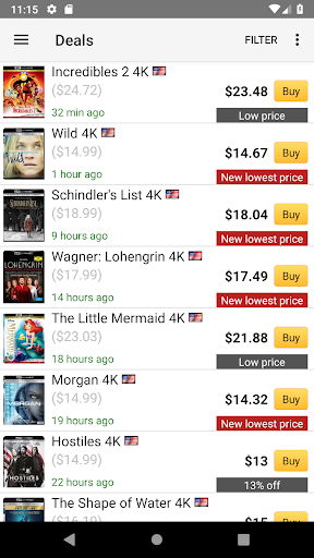 My Movies by Blu-ray.com Screen 2