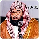 Sheikh Sudais Quran MP3 20-35 icon