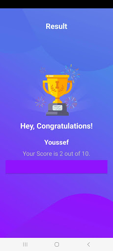 Alphabet Quiz Screen 2