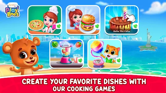 Cooking & Hotel Games for Kids