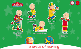 Caillou learning for kids