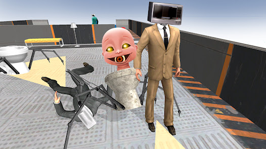 Screenshot 3 Toilet Monster: Hide N Seek android