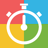 Simple digital stopwatch  - free icon