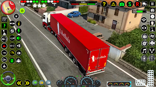 شاحنة نقل البضائع الحقيقية