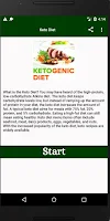 Captura de pantalla de Free Keto Diet Recipes and Custom Plans APK #1