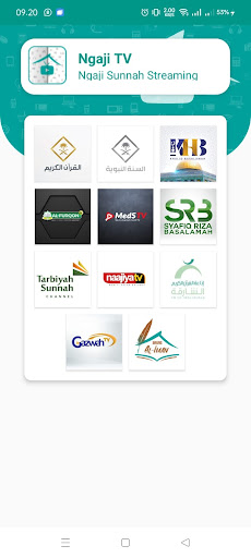 Android application Ngaji TV screenshort