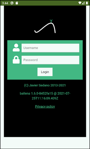 Android application Ballena - Tortuga Android screenshort