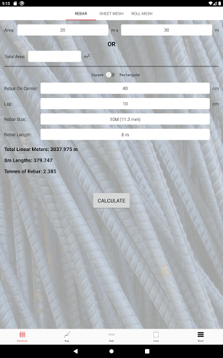 Rebar Calc