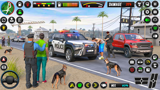Police Super Car Parking Drive Screen 3