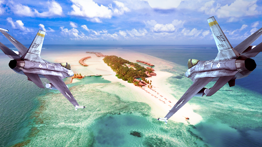 Plane fighter simulation Screen 3