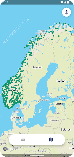 Tømmestasjoner i Norge Screen 2