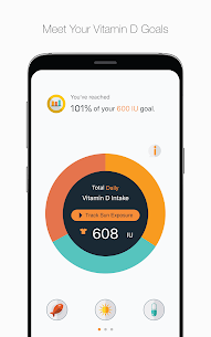 QSun – Vitamin D, UV Index  Sun Exposure Tracker Apk 3