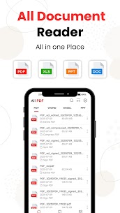 تطبيق PDF Reader – PDF Editor مهكر 1