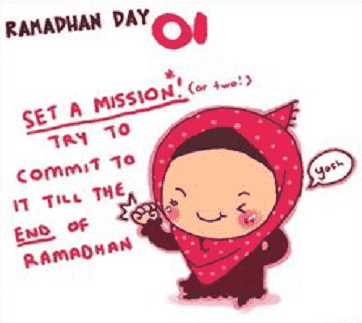 Android application Ramadhan Cartoon Stickers screenshort