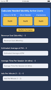 Ad Revenue Calculator