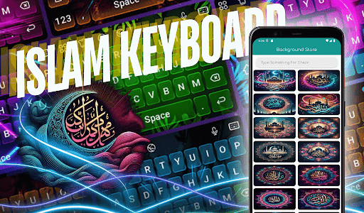 Android application Islam Muslim Keyboard Theme screenshort