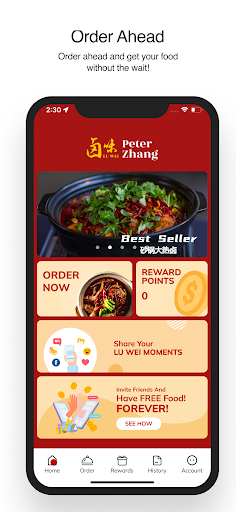 Android application Lu Wei by Peter Zhang screenshort