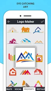 Logo Maker - 圖標製作工具，創意平面設計師