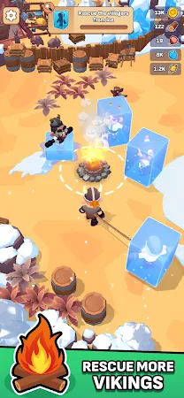 Game screenshot My Viking Asgard - idle arcade mod apk