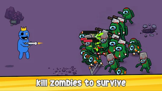 Zombie Survivor - Rainbow Game