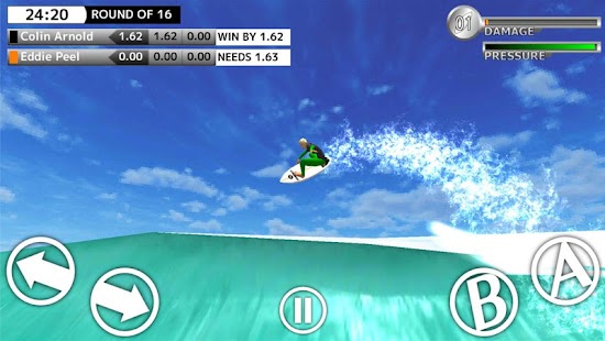 BCM Surfing Game Screenshot