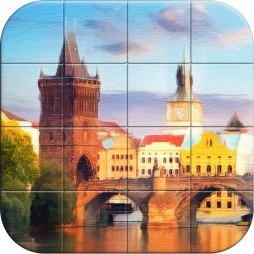 Tile Puzzle Digital Paintings logo