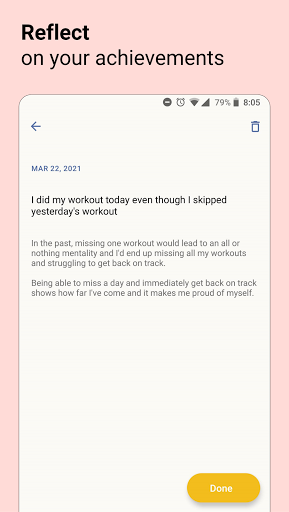 Self-care & Gratitude Journal Screen 3