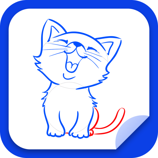 Como Desenhar GATO FÁCIL - How to draw CAT BEAUTIFUL EASY - Cara menggambar  