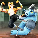 Cover Image of Download Kung Fu Animal Fighting Games: Wild Karate Fighter 1.2.0 APK
