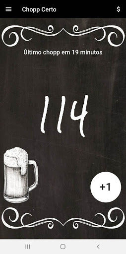 Android application Chopp Certo screenshort