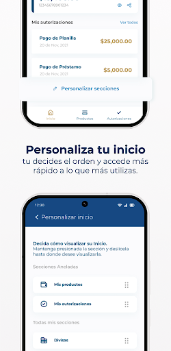NetBanking Empresarial Screen 3
