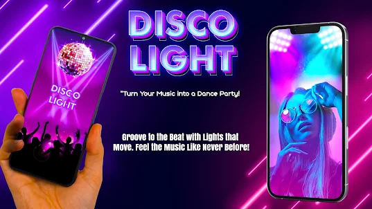 Đèn disco nhấp nháy theo nhạc