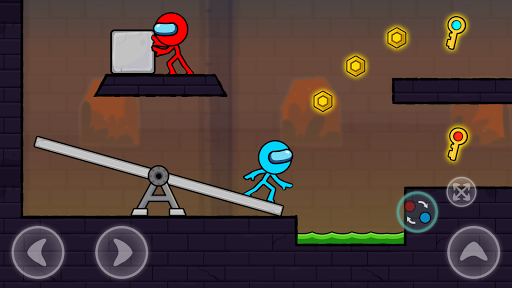 Red and Blue Stickman : Season 2 1.2.9 screenshots 2