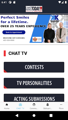 CHAT News Today Screen 2