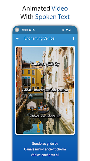Haiku Lens AI poems Screen 3