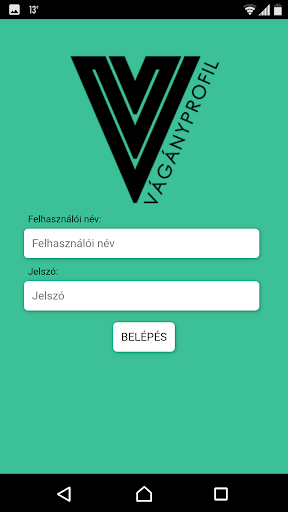 Android application Vágányprofil screenshort