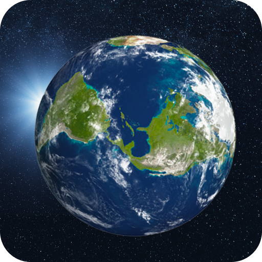 Earth Map Satellite Live View Logo