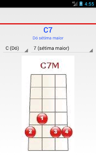 Acordes de Cavaquinho Screen 2