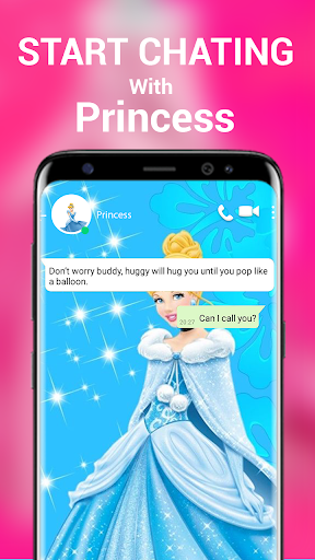 Princess fake video call 4