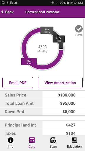 Screenshot of Sterling Mortgage