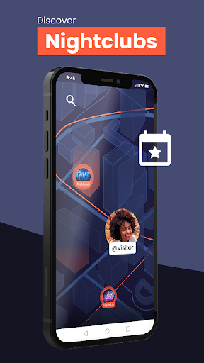 Android application Nightli: Nightclubs & Events screenshort