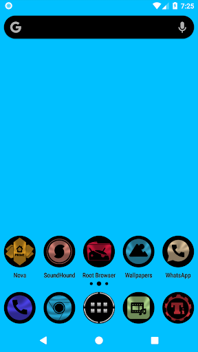 Android application Oreo Icon Pack screenshort