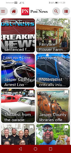 Android application Kankakee Valley Post News screenshort