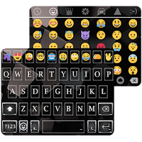 Business Black Emoji Keyboard
