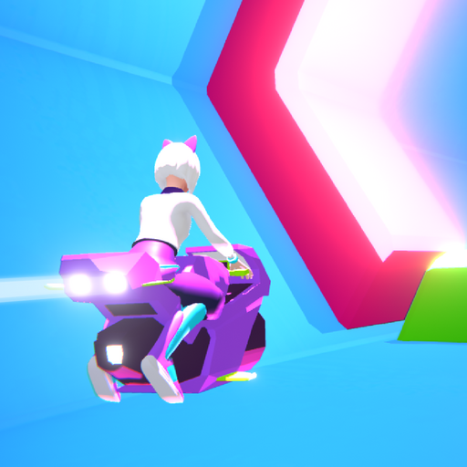 Cyberbike: space tunnel
